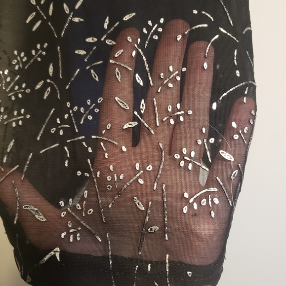 Accomplice mid length dark dress - Picture 5 of 7